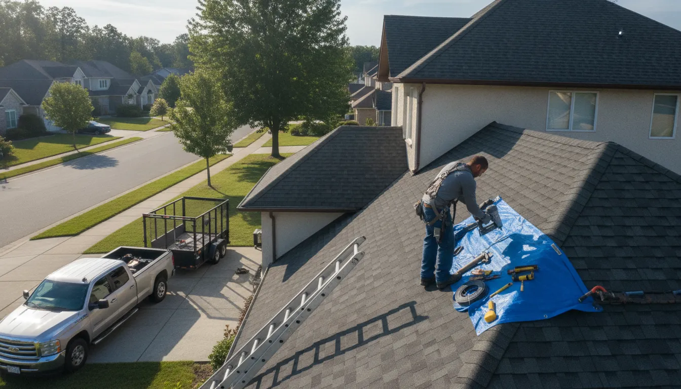 Roof replacement in National City